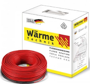 W&auml;rme Twin flex 5 м нагрівальний кабель 21540 фото